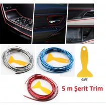 Araba Dekorasyon 5 Metre Şerit Trim