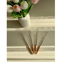 Bambu Saplı Mini Çırpıcı