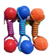 Köpekler İçin Dayanıklı Kauçuk Toplu Oyuncak