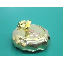 Pirinç Çapalı Kapaklı Küllük 5 Cm