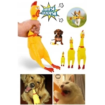 Ses Çıkaran Tavuk Kedi Köpek Oyuncağı