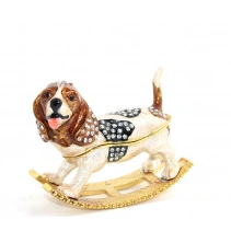 Swarovski Taşlı Tekli Köpek