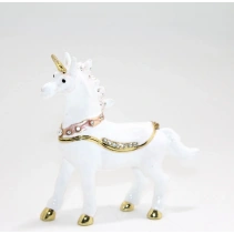 Swarovski Taşlı Tekli Unicorn Figürü