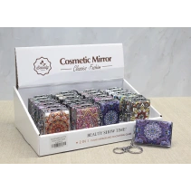 Taşlı El Aynası Anahtarlık Model 5