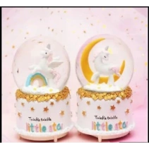 Unicorn Kar Küresi Orta Boy