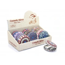 Yuvarlak Taşlı El Aynası