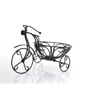 Ferforje Dekoratif Bisiklet Çiçeklik