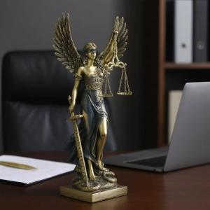 Kanatlı Adalet Biblosu Büyük Boy