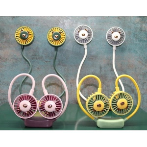 Kuromi Şarjlı Boyun Fanı Vantilatör 2 Kademeli