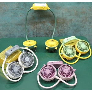 Kuromi Şarjlı Boyun Fanı Vantilatör 2 Kademeli Model 2