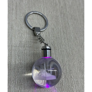 Ledli Sultanahmet Tasarımı Kristal Anahtarlık