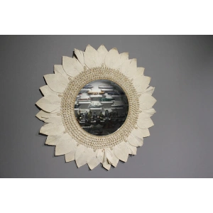 Makrome Duvar Aynası Model 1