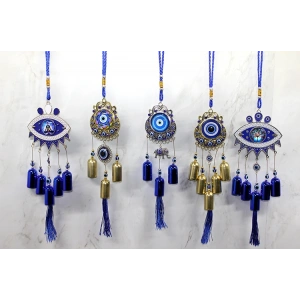 Metal Nazar Boncuğu Çan Model 1