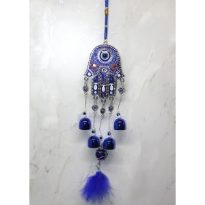 Metal Nazar Boncuğu Çan Model 18