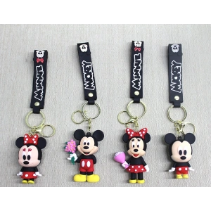 Mickey - Minnie Mouse Silikon Anahtarlık
