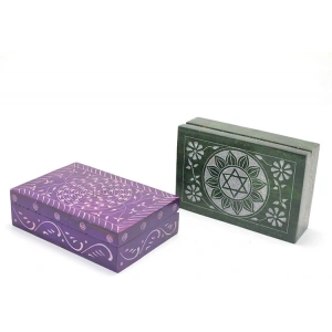 Obsidian Taşı Kutu Model 3