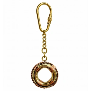 Pirinç Deniz Simidi Anahtarlık