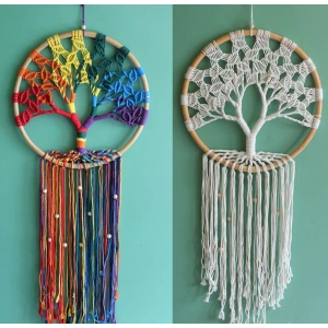 Rüya Kapanı Dream Catcher Hayat Ağacı Model 2
