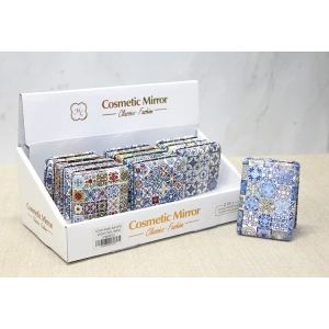 Taşlı El Aynası Dikdörtgen Kalın Model 3