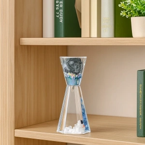 Uzay Temalı Dökülen Yağ Kum Saati