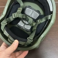 Balistik Kask Kulaksız Raylı SEVİYE 3A KOMPOZİT KEVLAR Miğfer FAST cut Helmet Plastik İç Aksamlı, Pedleri Köpük Süngerli