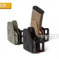 FMA Kydex 5.56 VE 36 Kalibre Dış Taşıma Şarjör Cebi AR 15 Mag Carrier DE TB1279-DE