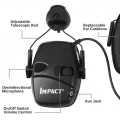 Howard Leight by Honeywell Impact Sport Sound ORJİNAL (Kask için Elektronik Atış Kulaklığı),İmpact Elektronik Atış Kulaklığı, Gürültü Kulaklığı
