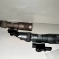 IR Fener Metal M300W Strobe Scoutlight Tüfek Feneri, Avcı Feneri, Silah feneri, Kablolu Metal Fener Airsoft