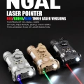 NGAL -PLASTİK KASA YEŞİL Lazerli + Tüfek Feneri 22mm Wadsn Metal M300W Strobe Scoutlight M600W TÜFEK Feneri, Silah feneri Airsoft Kablolu Metal fener 22 mm ray için