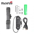 Richfire 2000 Lümen Yeşil Lazerli Tüfek Feneri , Long Distance Laser Sight with Light Combo Flashlight
