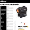SIG SAUER ROMEO5 TREAD ORJİNAL COMPACT RED DOT NİŞANGAH