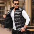 Şişme Fermuarlı Kolsuz Çelik Yelek Siyah 3a Seviye, Erkek Şişme Kolsuz Yelek