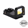 SOTAC Flipdot Reflex Tabanca için Optic 1x22mm 3 MOA Red Dot Sight Siyah Nişangah - VISM-BK