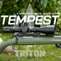 Triton Tempest 4-16x50 FFP Tüfek Dürbünü Orjinal Long-Range Precision Rifle Scope with SecureLock Locking Turrets | MOA or MIL Reticle (FFP) Tüfek Dürbünü First Focal Plane Low Power Variable Professional Optic Orjinal