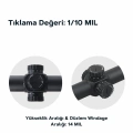 Victoptics S4 4-16X44 FFP PARALAKS TEKERLİ TÜFEK DÜRBÜNÜ OPFF-01