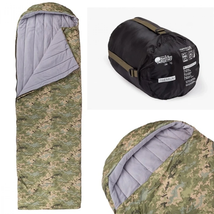 -20 Derece Multicam Kamuflaj Uyku Tulumu