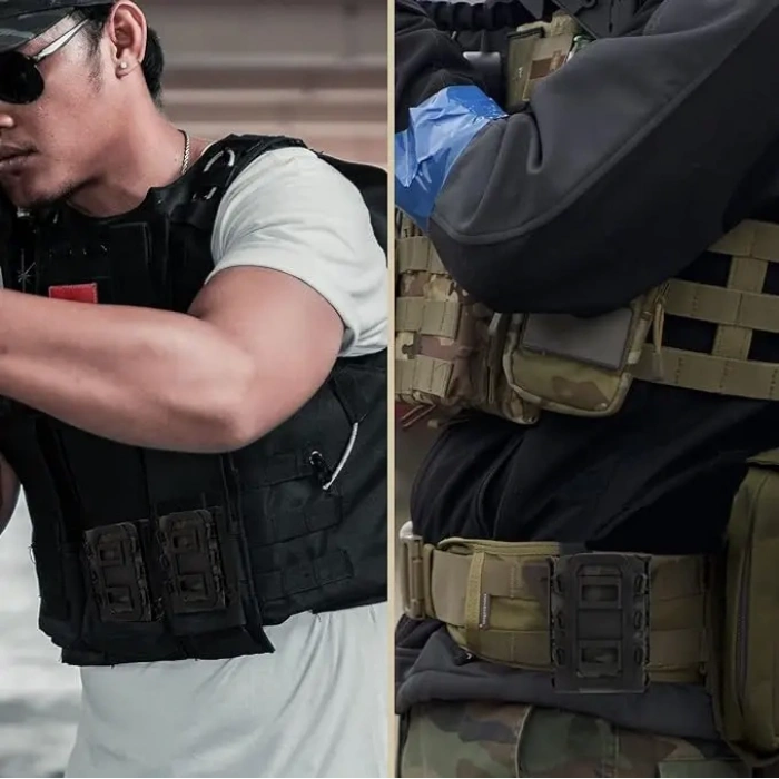 12-20-36 KB 5.56 Hızlı Şarjör Cebi Cebi Plastik Fast Mag Pouch Model