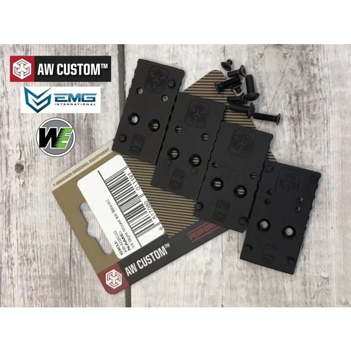 AW VX Serisi WE GLOCK Uyumlu RMR REDDOT Montaj Ayağı SETI