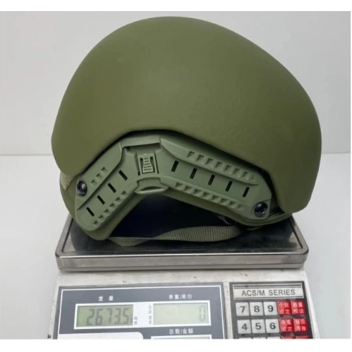 Balistik Kask Kulaksız Raylı Seviye 3A Koruyucu Miğfer Fast Helmet