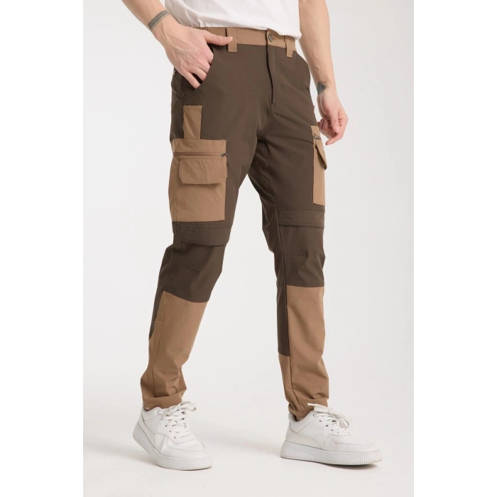 Çift Renk Likralı TAKTİK Pantolon, Poli Likra Kumaş Su itici Model21
