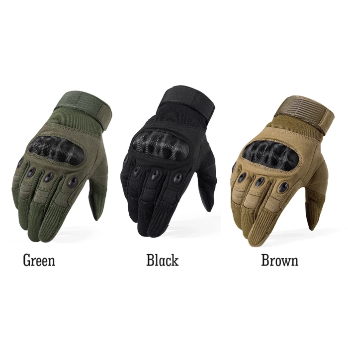 Dokunmatik Askeri Uzun Eldiven Kemikli Çöl Renk, Tan renk, Kum renk, Jandarma eldiveni,