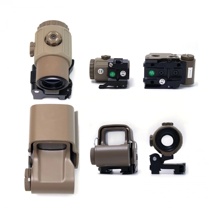 Eotech 558 Reddot ve Eotech 3x Magnifier Holografig Nişangâh, (12-20 Kalibre ve Askeri Tüfekler için Özel üretim)ATEŞLİ SİLAH İÇİN OLAN MODELİ