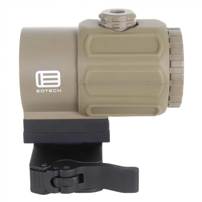 Eotech Markingli 558 Beyaz Camlı Reddot ve G43 4x Magnifier Airsoft Holografig Nişangah Tan Renk