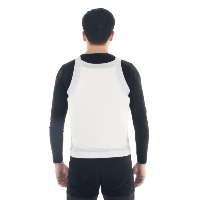 Gömlek Altı Çelik Yelek Seviye 3a Kurşun Geçirmez Çelik Yelek Atlet Fermuarlı