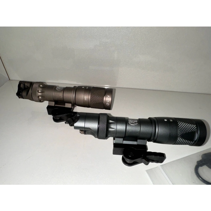 IR Fener Metal M300W Strobe Scoutlight Tüfek Feneri, Avcı Feneri, Silah feneri, Kablolu Metal Fener Airsoft