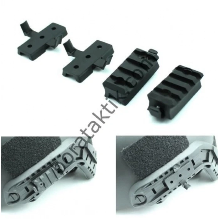 Kask Rayı 22mm Balistik kask Rayı 4cm