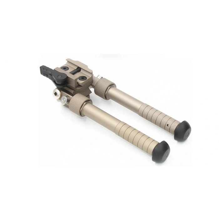 Metal Atlas Bipod 360 Derece Dönebilir Teleskopik Hareketli Çatal Ayak Çöl Renk-ORJİNAL ASKERİ ÜRÜN