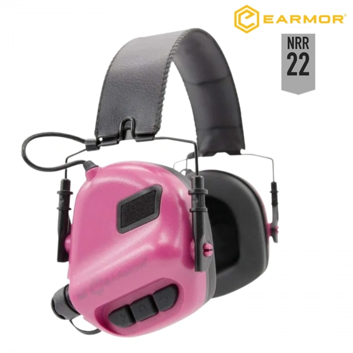 OPSMEN EARMOR M31 MOD3 Aktif Koruma Atış Kulaklığı Pembe