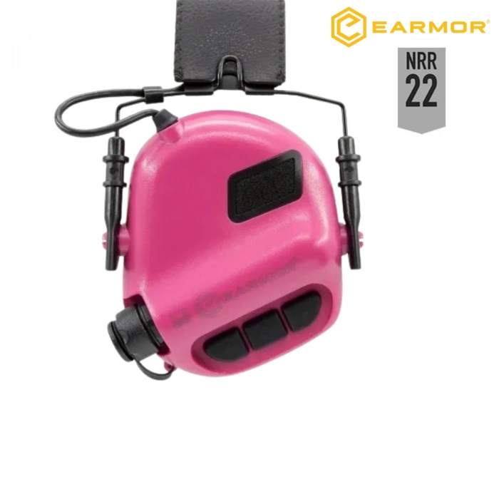 OPSMEN EARMOR M31 MOD3 Aktif Koruma Atış Kulaklığı Pembe