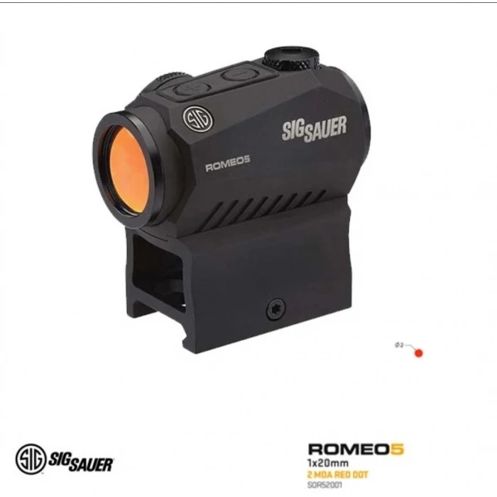 SIG SAUER ROMEO5 ORJİNAL COMPACT RED DOT NİŞANGAH